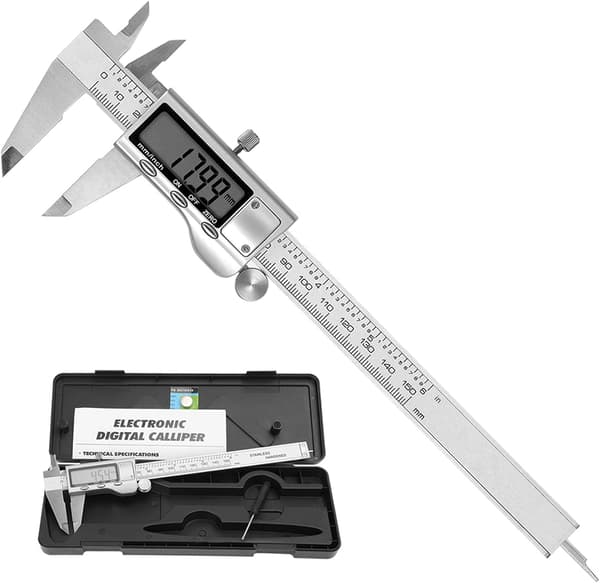 Digital Vernier Bromsok/Precisionsjustering Elektronisk Vernier