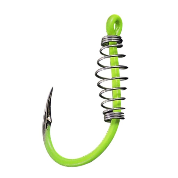 Mordely 0 st Luminous Spring Fishing Krokar Iseni Hook 4