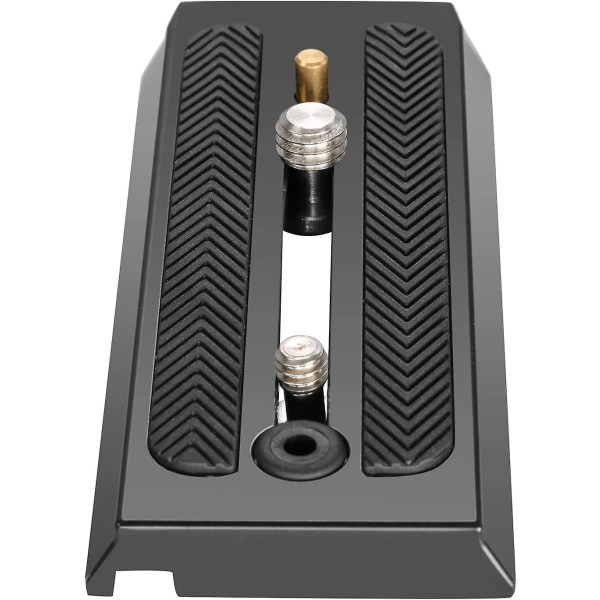 2023 Quick Release Bracket With 1/4&quot; And 3/8&quot; Mounting Screws For Manfrotto 501hdv 503hdv 701hdv Mh055m0-q5