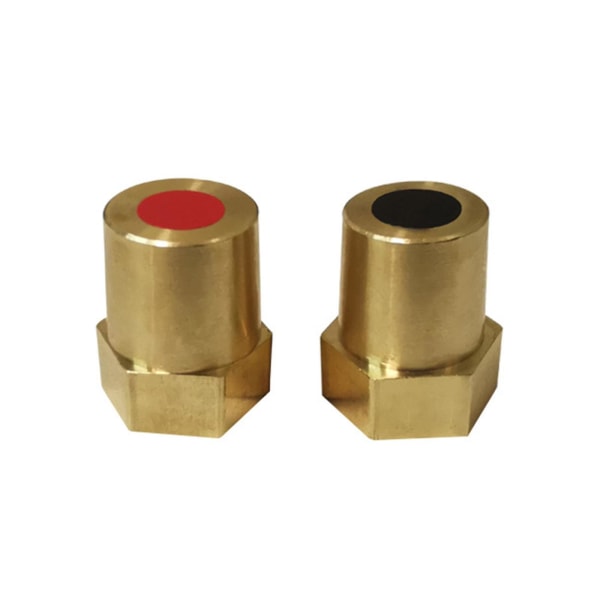 2pcs Car Battery Terminal Connector Clamp M10 M6  Brass Stud M8