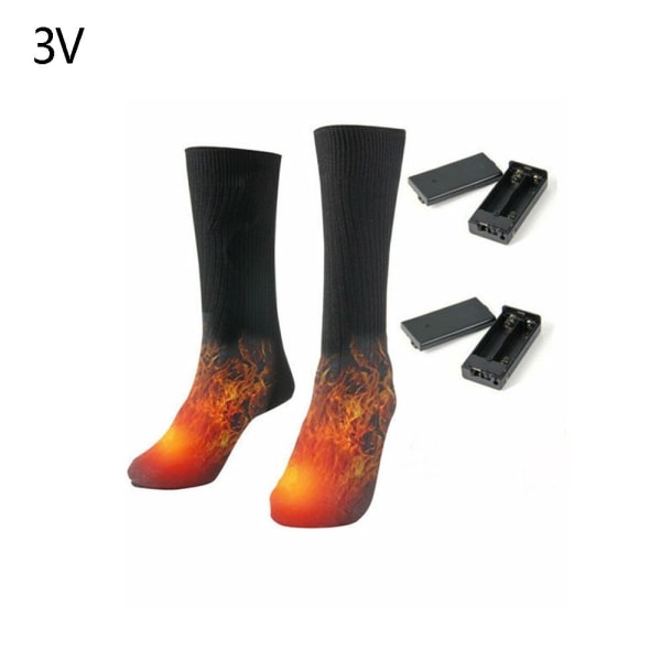 Mordely Lämmitettävät sukat Lämpimät sukat 3V