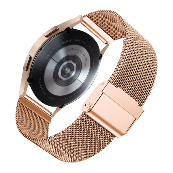 Mordely Metallurband för Samsung Galaxy Watch 4 rose gold