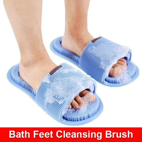 Mordely Fottvätttofflor Silikontofflor GRÅ 1 PAR 1 PAR grey 1 pair-1 pair