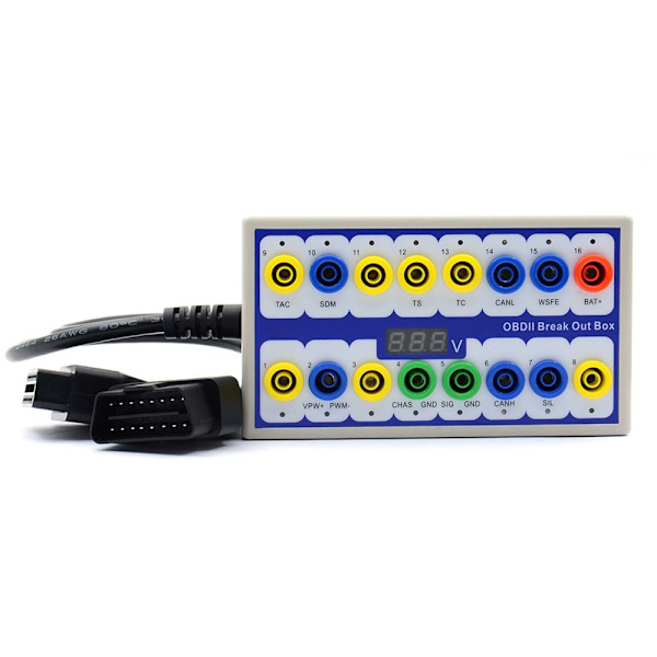 Mordely Car Protocol Detector Car OBD 2 Break Out Box OBDII Protocol