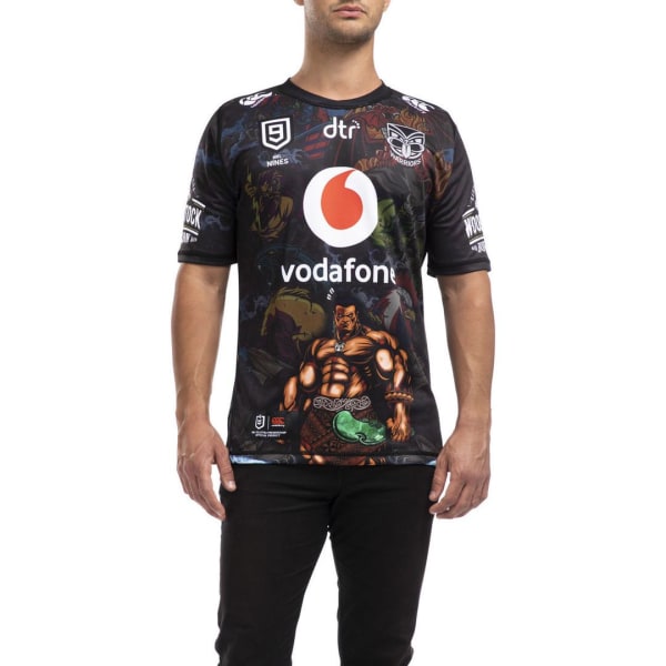 Mordely New Zealand Warriors 2020 Nines Rugby Jersey M