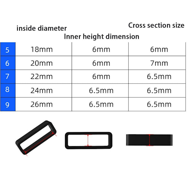 Mordely 25 st klockarmband Watch 18MM 18mm