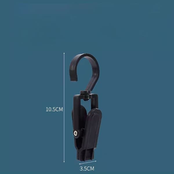 Klädaffär Clip Hat Förvaring SVART black