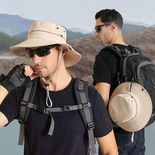 Mordely Boonie Hat Bucket Cap LJUSGRÅ Light Gray