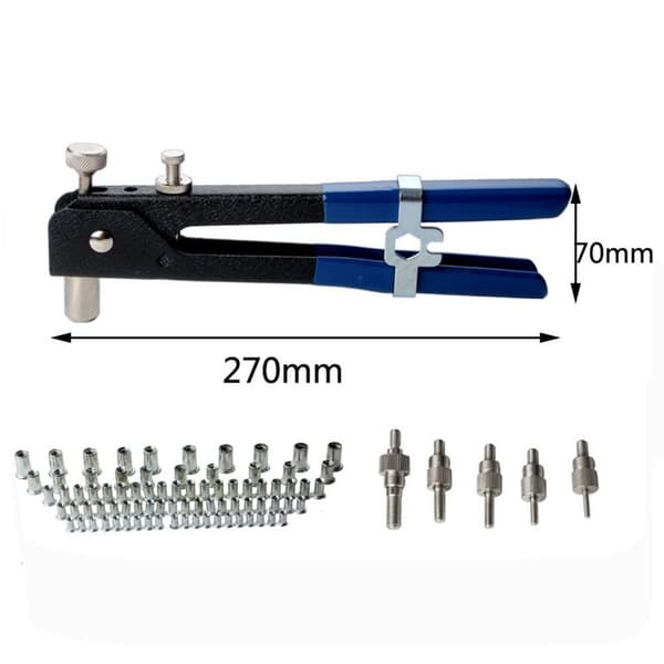Mordely 86st Nitpistol gängad nit 86st 86Pcs