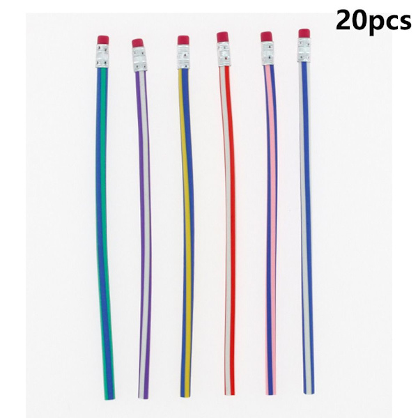 Flexibla pennor Soft Bendy Pencils 2