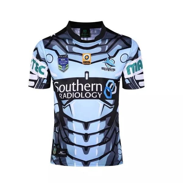 Mordely Cronulla-Sutherland Sharks 2016/17 Rugbytröja herr L