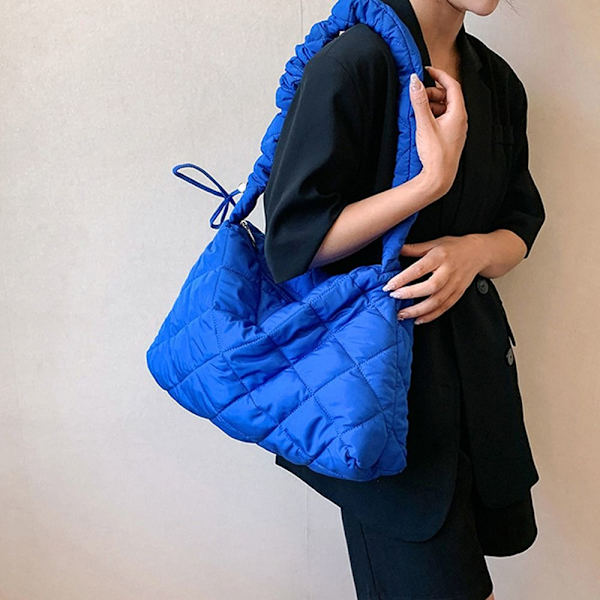Tygväska Messenger Axelväska BLÅ blue