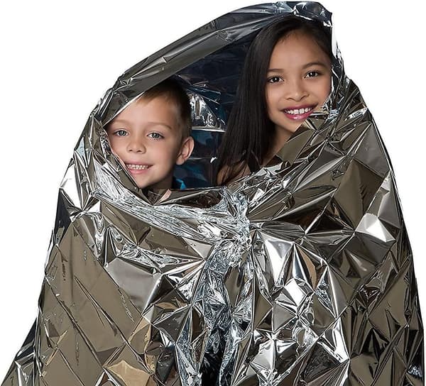 Survival/rescue/first Aid Blankets - Insulated, Reflective, Silver