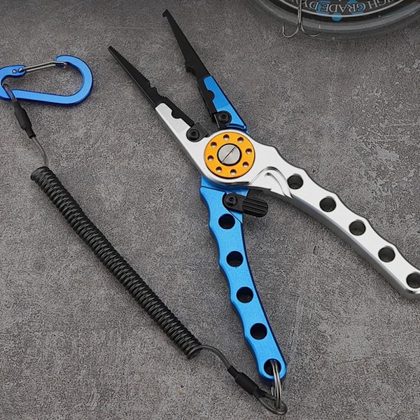 Mordely Lua klämma Fisketång BLÅ blue