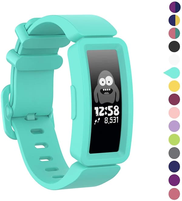 3 st band kompatibla med Fitbit Ace 2 Purple
