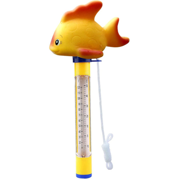 Floating Water Thermometer,Pool Floating Thermometer Water Thermometerwith String Swimming Pool Thermometer Built For Professionals