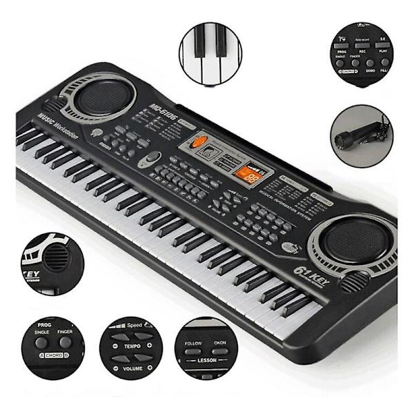 Electronic Piano Electronic Keyboard Digital Piano 61 Keys Electronic Piano Beginner Keyboard Piano Toy Children