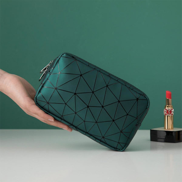 Mordely Small Makeup Bag, Portable Waterproof Cosmetic Bag Travel Makeup Pouch For Girls Women (green)