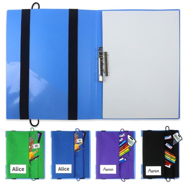 Mordely Solmio Folder Case Luokka Paperilaukut MUSTA Black