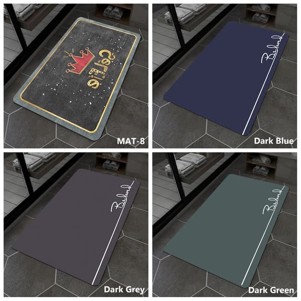 Mordely 60x40cm Badmatta Superabsorberande MAT-8