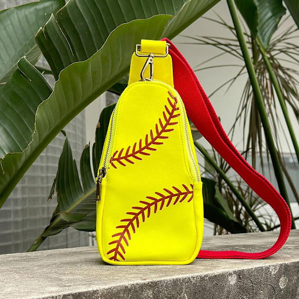 Mordely Crossbody Bag Axelväska GUL SOFTBALL Yellow Softball
