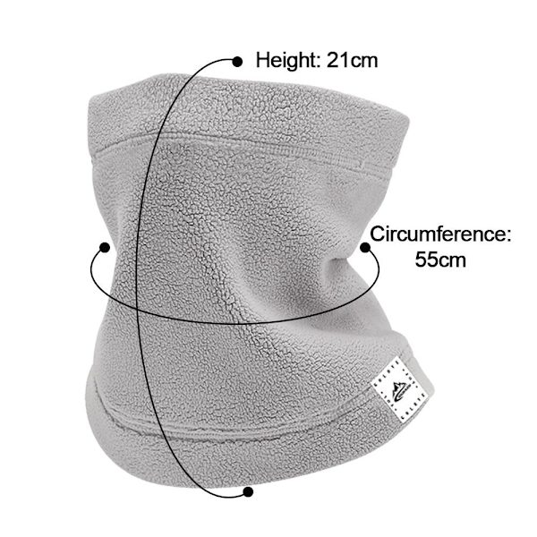 Mordely Sport Bandana Halssjal GRÅ grey