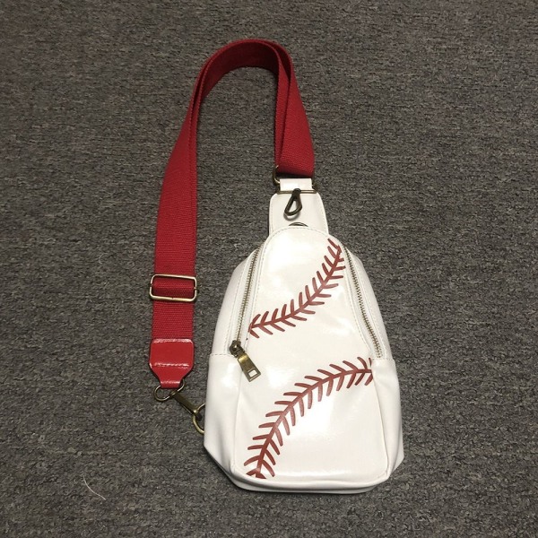 Mordely Crossbody Bag Axelväska VIT BASEBALL White Baseball