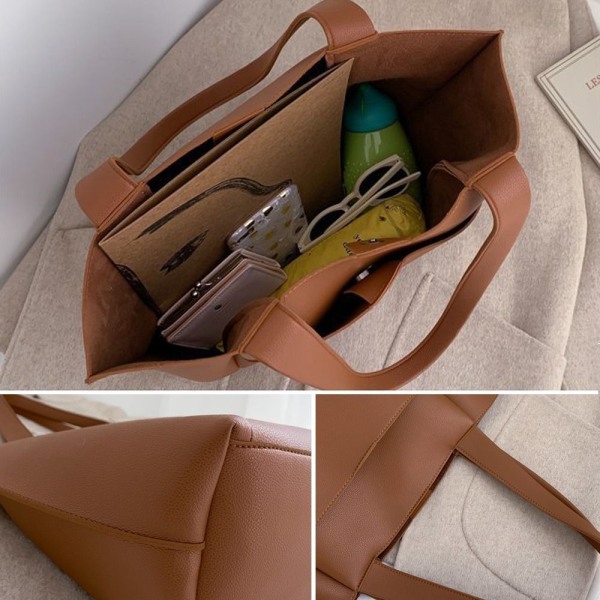 Axelväska Crossbody-väska BRUN brown