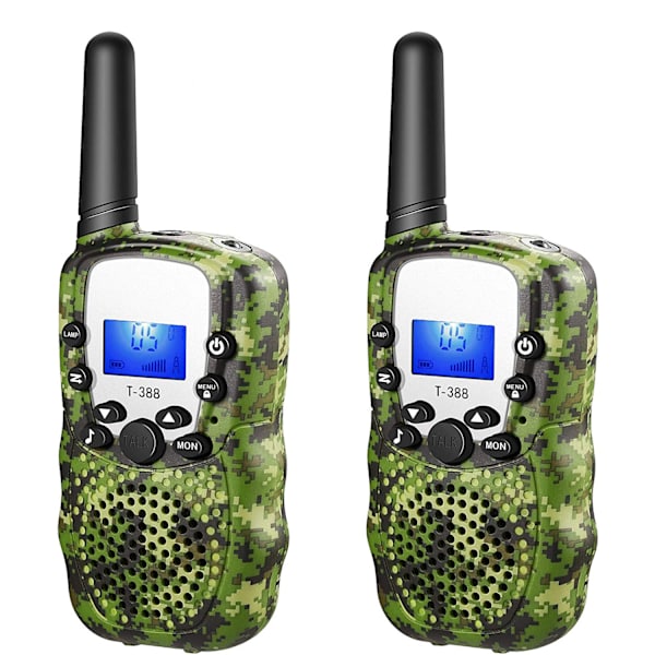 Mordely Walkie talkies för barn 3 km lång räckvidd