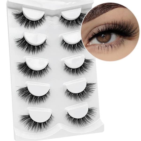 Mordely Cat Eye Ögonfransar Fox Eye Fransar D168K