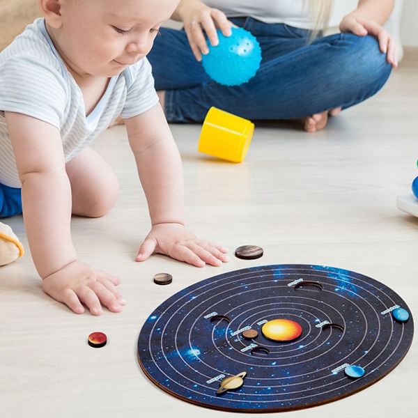 Solar System Jigsaw Planets Cognition 3
