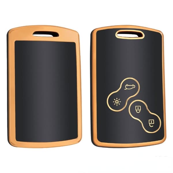 Mordely Case Cover CASE SVART SILVER SVART Silver Black