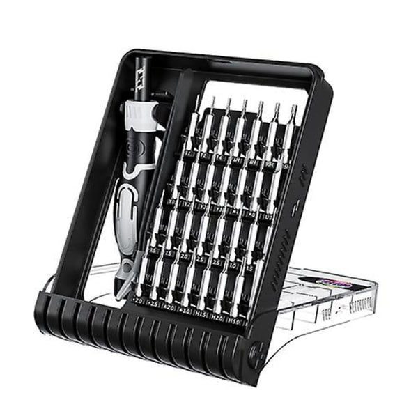 32 In 1 Phillips Screwdriver Tool Set Computer Mobile Phone Repair Tool (black)