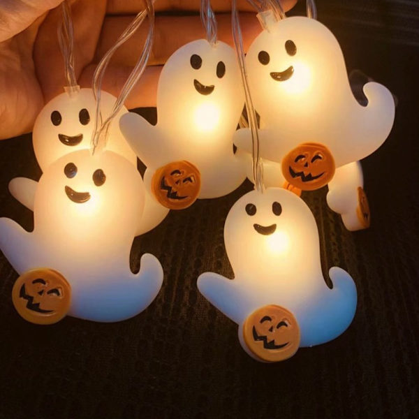 Mordely 1,5m 10Led Halloween Pumpkin Skull Led String Light