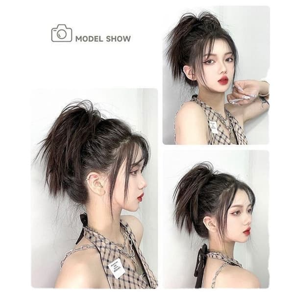 Mordely Hårbulle Syntetisk Chignon 5