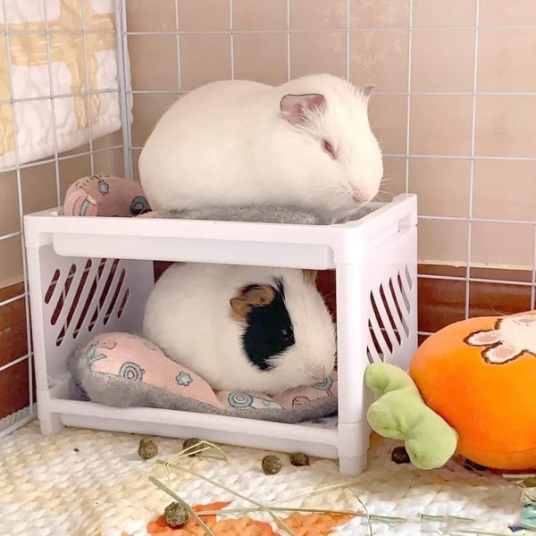 Mordely Husdjur Våningssäng Hamster-Toy VIT White