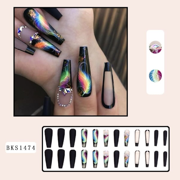 Mordely Fake Nails False Nail 2