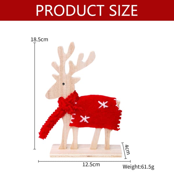 Julträ Älgdekorationer Julhjortfigurer small