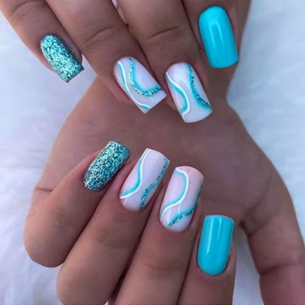 Mordely 24st False Nail Full Cover XZ229