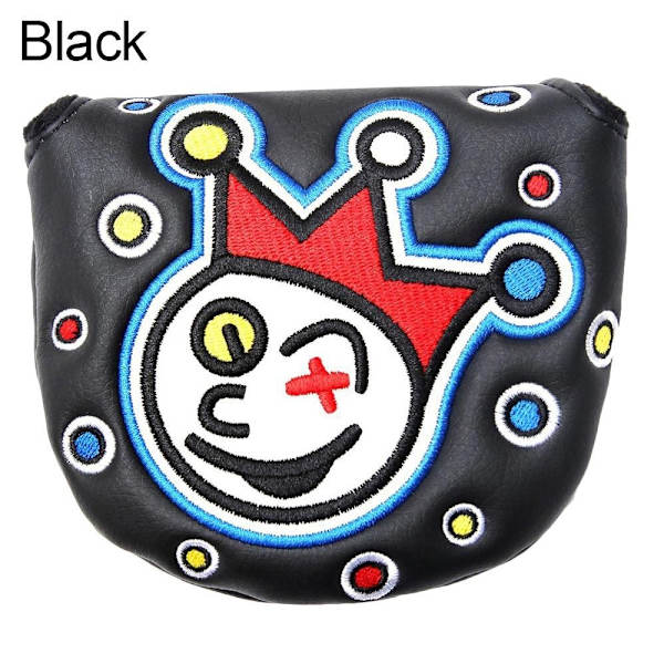 Mordely Golf Putter Head Cover Golf Club Covers SVART Black