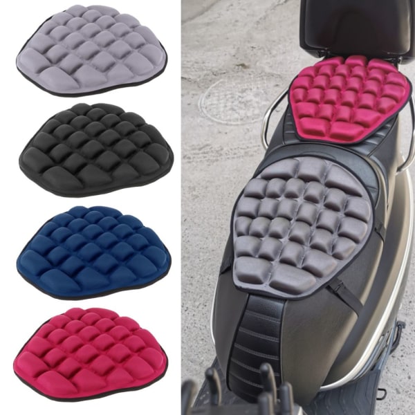 Mordely Motorcykel sittdyna Gel Seat kudde motorcykel kudde blå blue