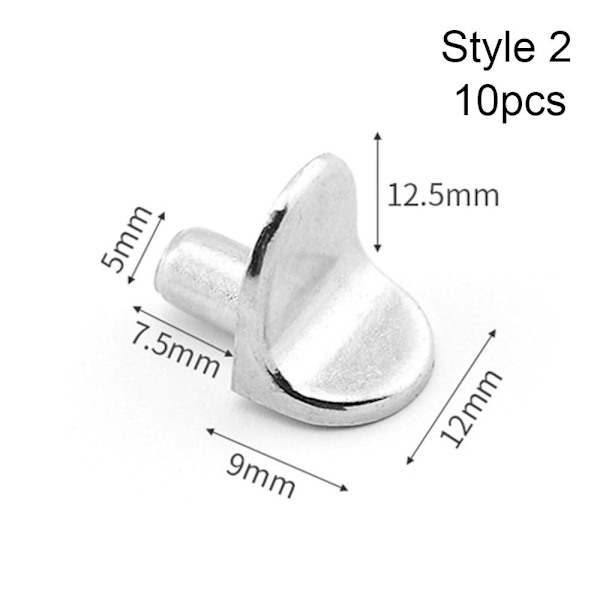 Mordely 10st/pack Hyllstöd Panelhållare 10ST STYLE 2 10ST STYLE 10Pcs Style 2