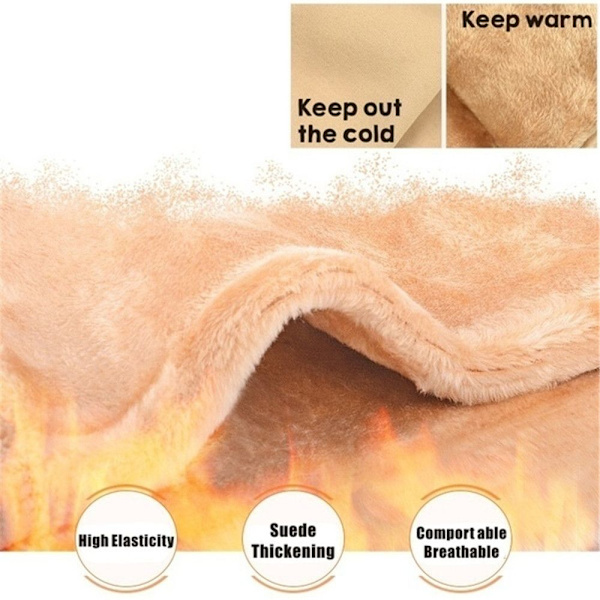 Mordely Snow Socks Sammetsgolv Strumpor Sovstrumpor SVART black