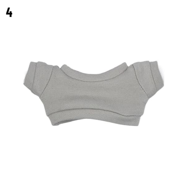 15 cm T-shirt för dockakläder Tecknad docka 4