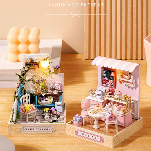 Miniatyrdockhus Kit Doll House 3