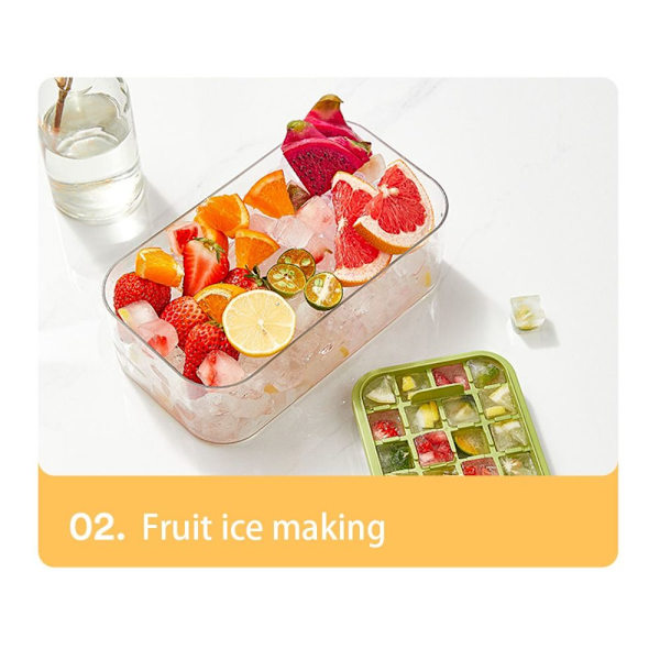 Mordely Ice Cube bricka Mould LILA ENKELLAGER ENKELLAGER Purple Single layer-Single layer