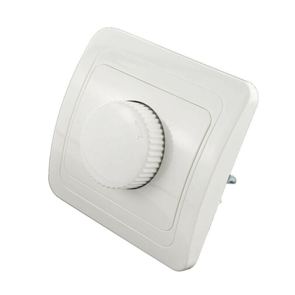 Väggdimmer LED Dimmer Switch Vägg Vit LED Dimmer