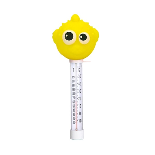 Mordely Simbassängtermometer Floattermometer GUL PEPPAR yellow pepper