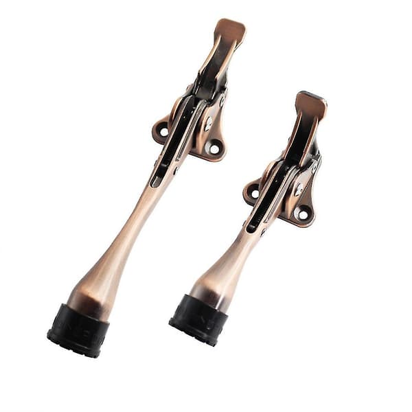 2023 Anti-collision Door Stopper Kicked Down Door Holder Thickened Plastic Buffer Silver L
