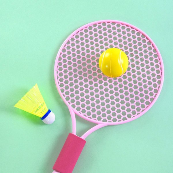 Racquet Ball Set Tennisracket Kit GUL yellow
